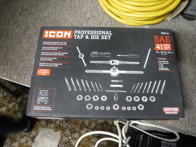 *NEW* ICON SAE Tap and Die Set, 41-Piece, 59158, TDST-41