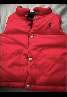 Kids childrens polo Ralph Lauren reversible gilet jacket with pockets
