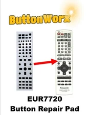 Button Repair Pad for Panasonic EUR7720 Series Remote Control