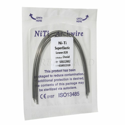 Dental Orthodontic Bracket Braces Roth/MBT 345 Hooks /Super Arch Wire Niti Round - Picture 119 of 167