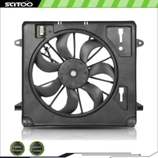 621680 Radiator Cooling Fan For 2007 2008 2009 2010-2011 Jeep Wrangler 3.8L V6