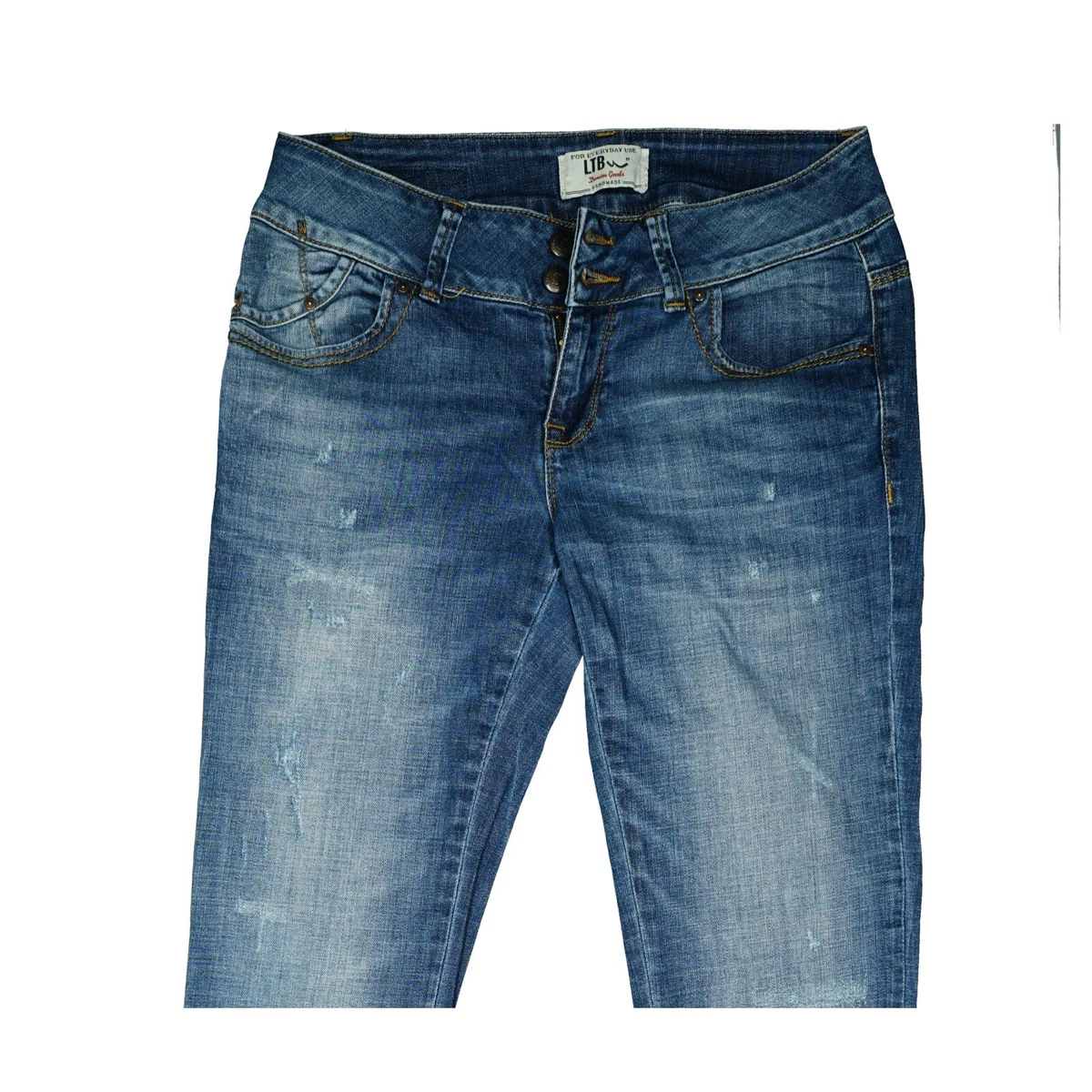 LTB 5065 Women s Jeans Trousers Super Slim Stretch Low Rise 38 W30