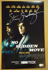 Signed STEVEN SODERBERGH Autographed No Sudden Move 11x17 Photo Beckett BAS COA Signed STEVEN SODERBERGH Autographed No Sudden Move 11x17 Photo Beckett BAS COA