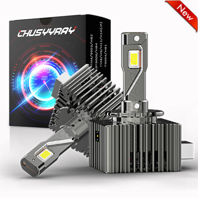 2x D1S D1R LED Headlight Bulb 70W 6000K High Low Beam HID Xenon Conversion Kit
