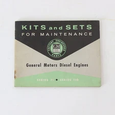 Kits & Sets For Maintenance Series 71 & 110 General Motors GM Diesel Engines