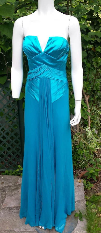 Sublime robe de soirée Sagaie en soie 40 valeur boutique 580€! Idéale fêtes ! - Photo 2/4