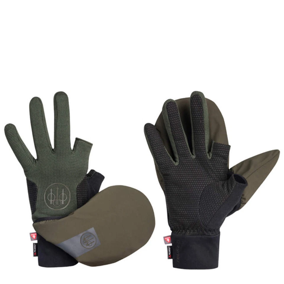Beretta Padded Double Gloves Green Moss - Image 2 of 2