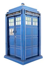 Doctor Who TV Series Blue Tardis Figure Metal Earth Steel Model Kit