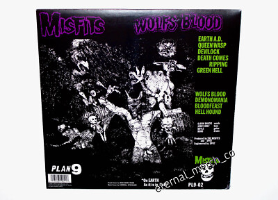 Misfits – Earth A.D. / Wolfs Blood *NEW SEALED* Vinyl LP – Danzig