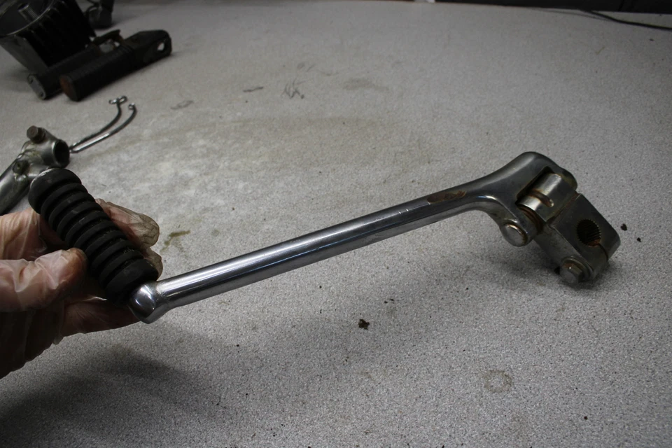 Honda CB750 1974 cuatro palanca de pedal de arranque N13-1001.Jy Foto 3 de 4