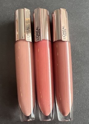 L'oreal Glow Paradise Hydrating Lip Balm-in-Gloss~ 3 Pk~ Mixed Pink/Mauve~Read ~