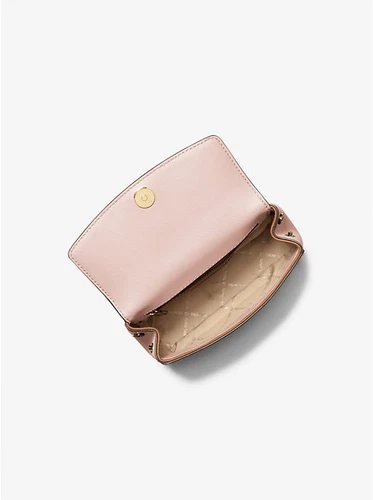 Borsa a mano Michael Kors Jet Set in pelle saffiano 3 in 1 a tracolla rosa NUOVA