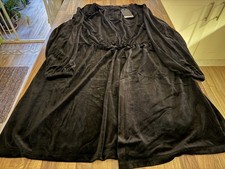 Fat Face Velvet Styled Evening Smart Dress Size 20 New with Tag Black