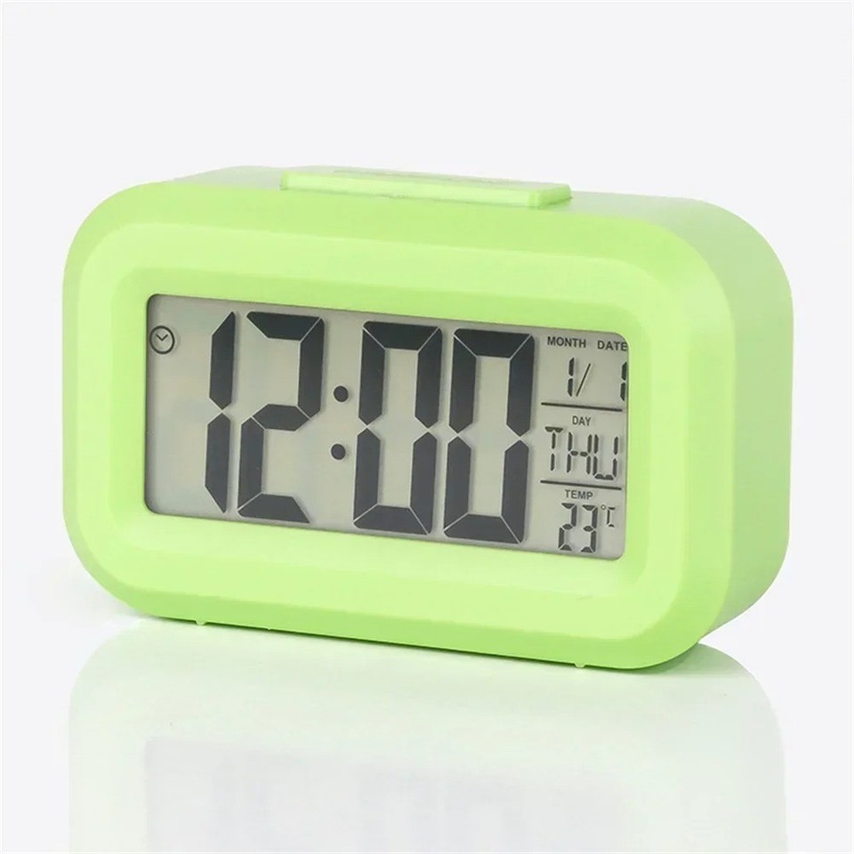 LED Digital Alarm Clock for Kids Small Desktop Clock for Bedroom ...
