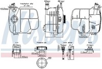 Nissens AusgleichsbehäLter, KüHlmittel 996305 FüR Opel
