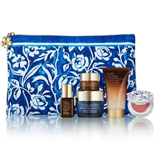 Estee Lauder 6 Pc Gift Set Revitalizing Supreme NIGHT Creme, Serum&Eye, Lip Balm