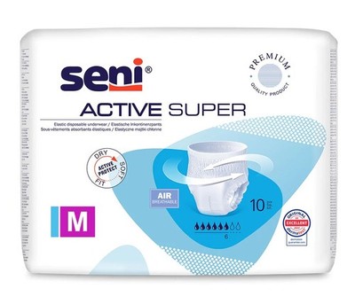 SENI Active Inkontinenzpants Super M 10 ST