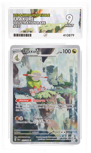 Fraxure graded ACE 9 for sale on eBay