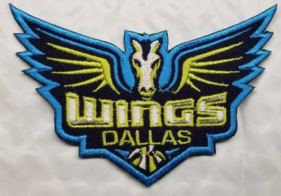 Dallas Wings WNBA Embroidered Patch Iron On Basketball Souvenir Collectible