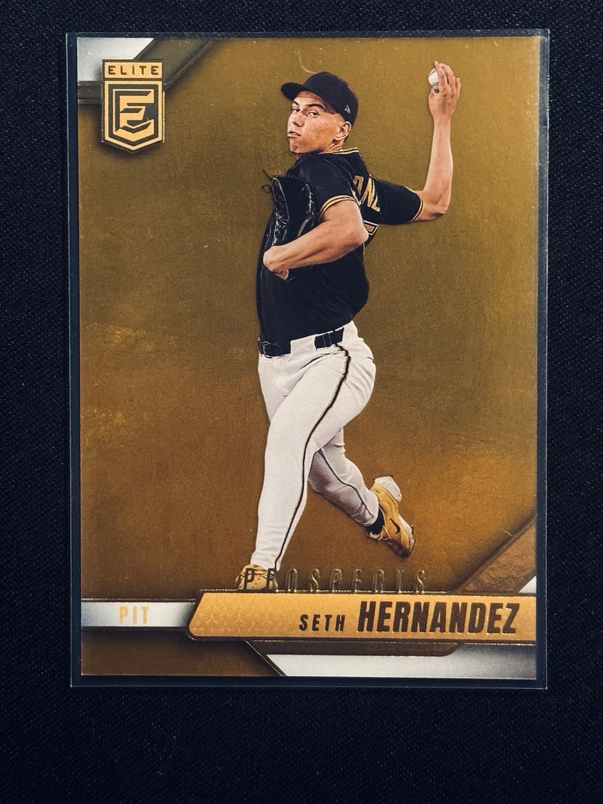 2026 Panini Elite Prospects Seth Hernandez #159 Gold