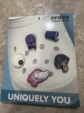 CROCS JIBBITZ Chiller Guy 5 Pack New