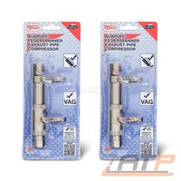 2X BGS AUSPUFF-FEDERSPANNER FÜR VAG VW T4 Golf Passat Montagewerkzeug Klemmfeder