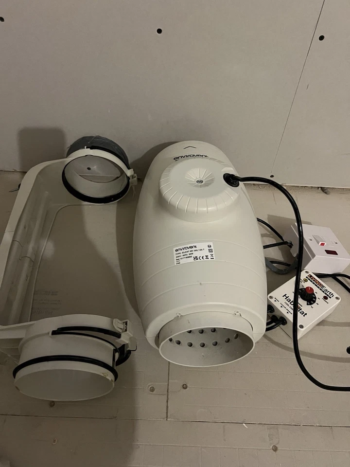 Envirovent Silent 350 MV Ultra Quiet in Line Fan 2 speed - SILMV350/125T - Image 2 of 4