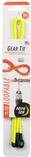 Nite Ize 2-Pack Gear Tie Loopable Twist Tie, 18" - Neon Yellow