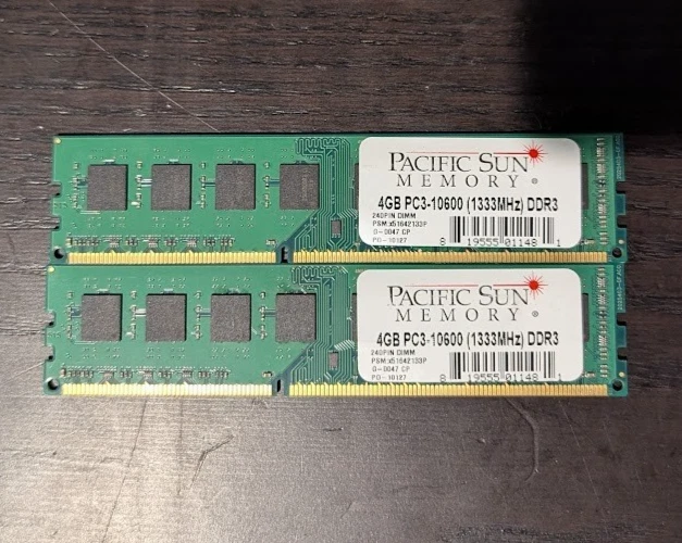 Lot of 4 – 16GB DDR3 Desktop RAM (4×4GB) – Pulled from Working Systems - Image 2 of 2