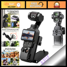 Magnetic Mount Stand for DJI Osmo Pocket 4/3/Xtra - 180 Adjustable Clamp Holder