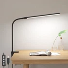Dimmable USB Clip-On Desk Lamp with 3 Color Modes  10 Brightness Levels