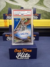2022-23 BOWMAN UNIVERSITY'S BEST CAITLIN CLARK BLUE AUTO /150 PSA 10