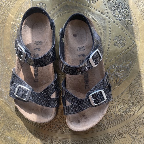 Birkenstock Kinder schwarz glitzernd Größe 31 - Bild 2 von 15