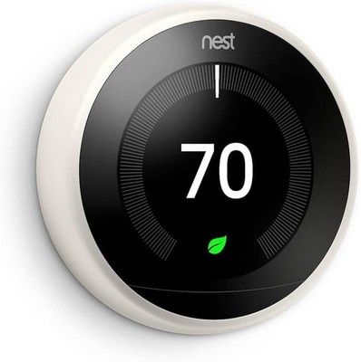 Google Nest Learning Thermostat Model A0013 White