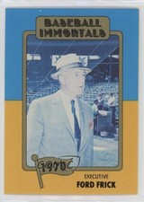 1980-87 SSPC Baseball Immortals Ford Frick #117 HOF 0z0n