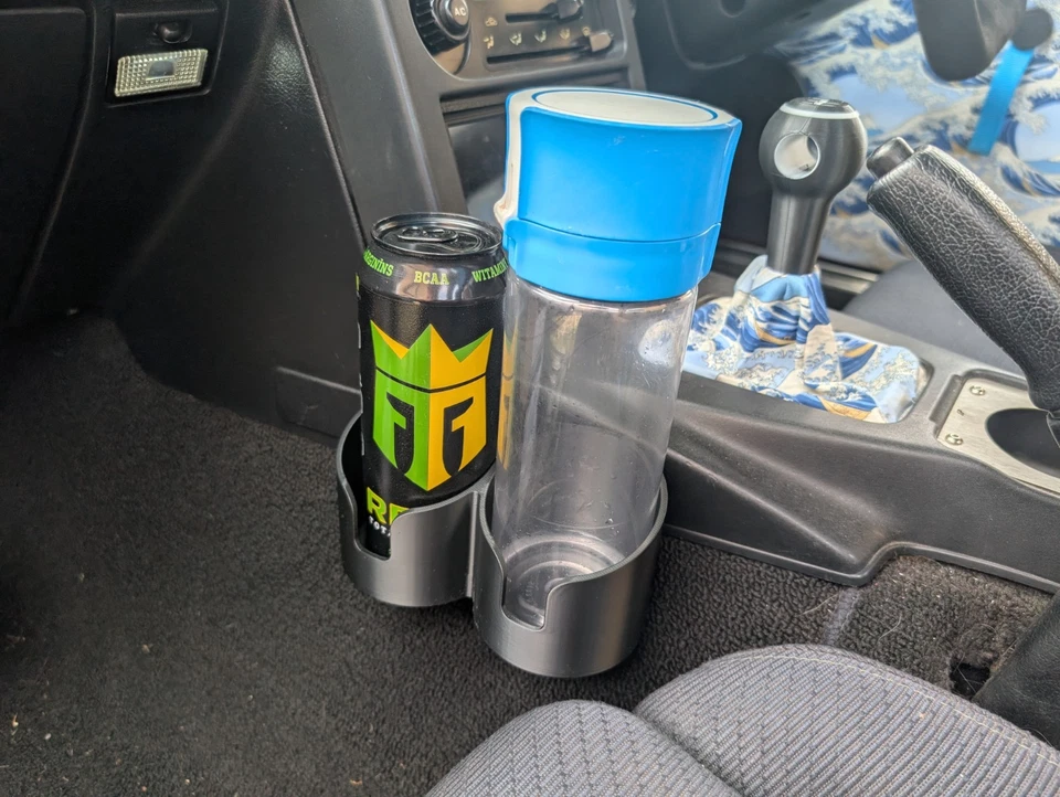 Consola central extraíble portavasos doble Mazda Miata MX-5 MK2 NB Foto 2 de 3