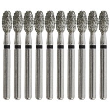 Dental Diamond Bur Football Egg FG Burs 379/023SC Super Coarse High Speed Burr