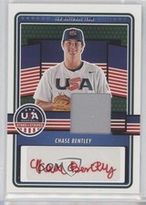 2023 USA Baseball Stars & Stripes Materials Chase Bentley (Red Ink) Auto tj1