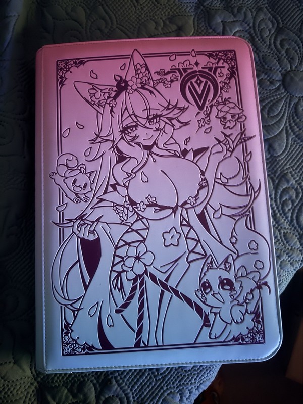 Silvervale GamerSupps VCard Series 2 Binder Set + Juniper Actias Waifu Cup