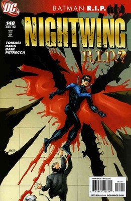 Nightwing #148 FN; DC | Batman R.I.P. RIP - w/Bag+Board