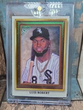 2022 Topps Gallery Portrait Gallery Insert Luis Robert #PG-9 Green Parallel /250