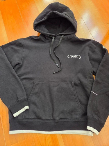 Moncler Genius x FRGMT Hiroshi Fujiwara Logo Hoodie fragment design black M