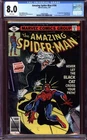 AMAZING SPIDER-MAN #194 CGC 8.0 WHITE PAGES // 1ST BLACK CAT MARVEL 1979