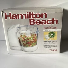 Hamilton Beach Food Chopper Fresh Chop 3-Cup