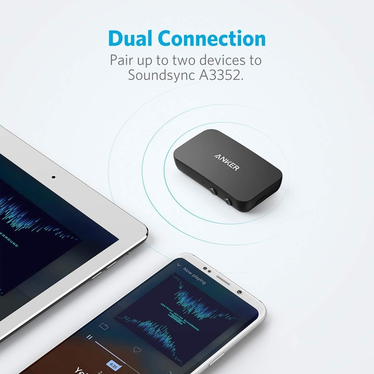 Anker Soundsync A3352 Bluetooth Receiver for Music Streaming with