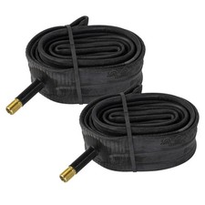 PAIR OF GENUINE PRO BICYCLE TUBES IN 20 X 1-3/8 33MM STANDARD SCHRADER/VALVE