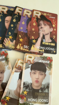 On Hand] Ateez SuperStar ATEEZ STAR+ING WINTER BEST 1 Christmas