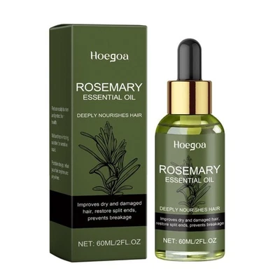 MARKENLOS Rosemary Oil For Healthy Hair Growth - 100% Pure Rosemary Essential Oil / NCK
