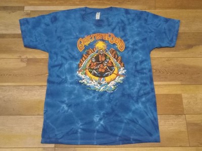 Grateful Dead Broke Down Palace Lyric Rafting M, L, XL, 2XL Tie Dye T-Shirt