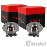 2X Metzger RADLAGER-SATZ Hinten Passend FÜR MERCEDES-BENZ A-KLASSE B-KLASSE CLA